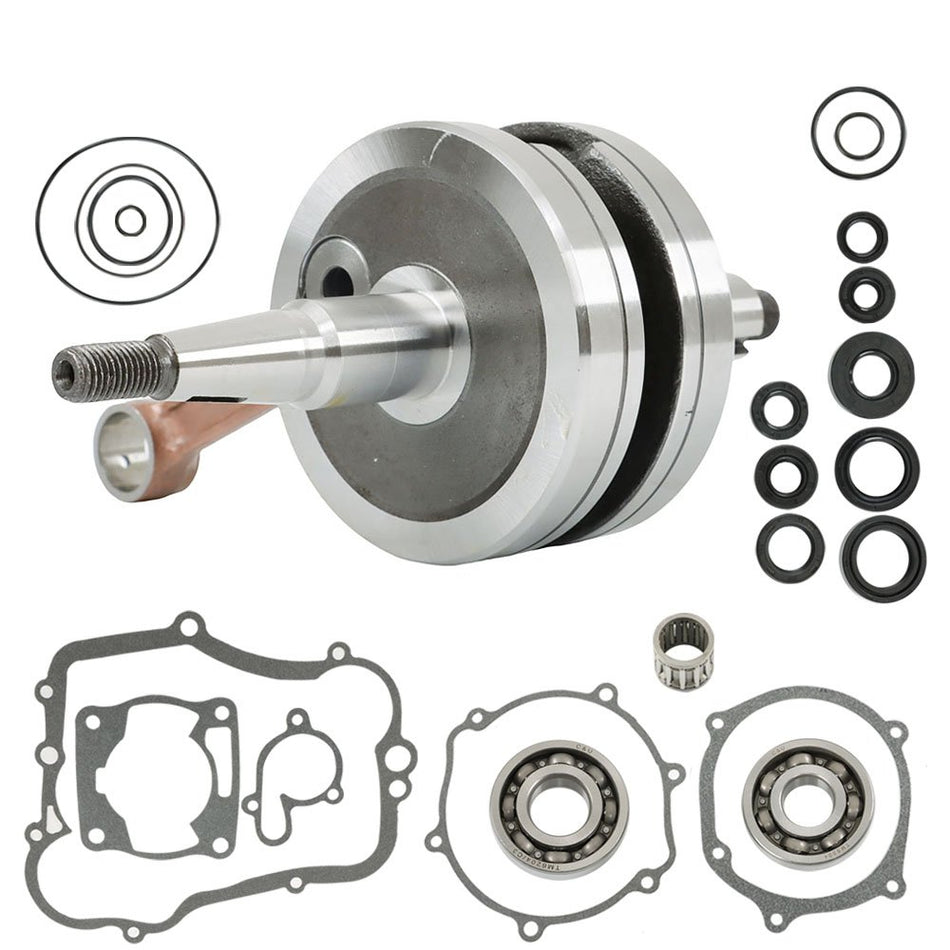 For Yamaha YZ85 02-14 Gaskets Crankshaft Seals Engine Bottom End Rebuild Kit us