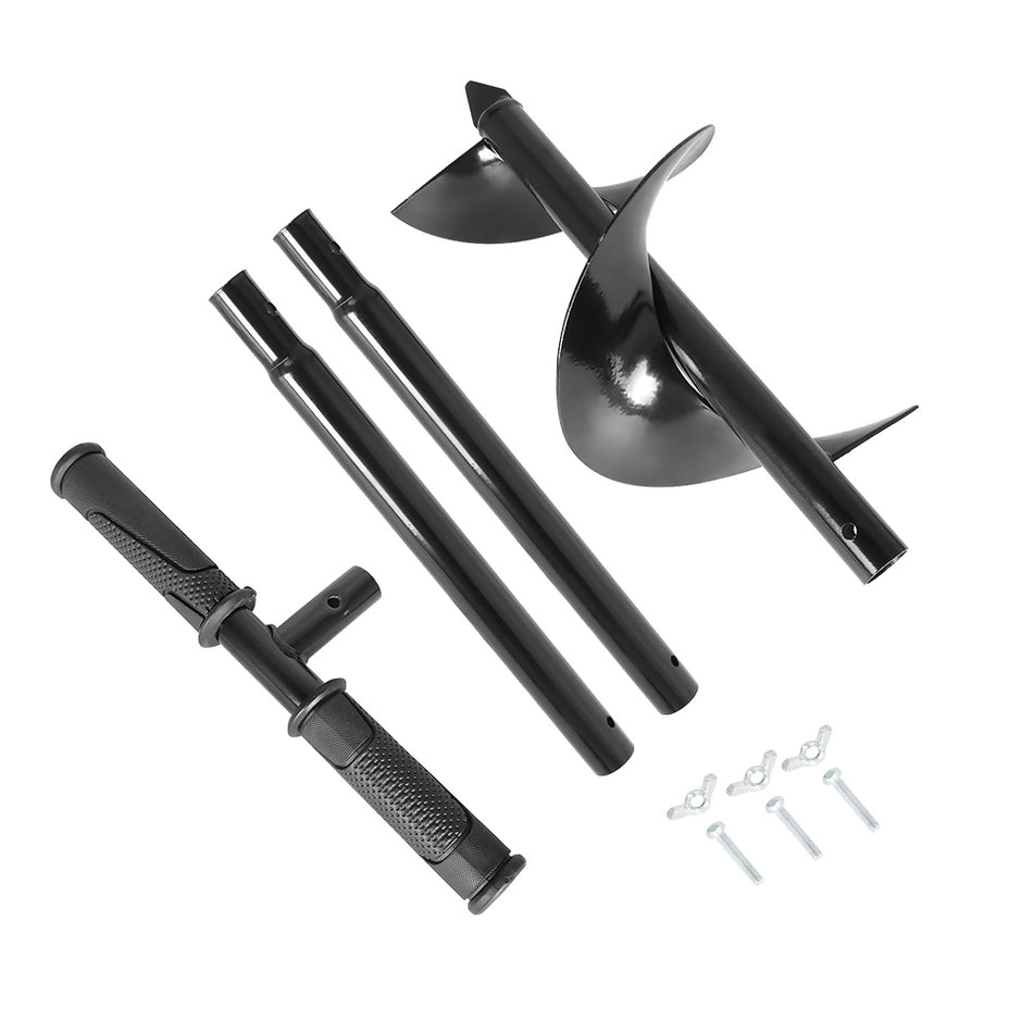 Fits For Garden Planting Bulb Planting Auger 5.9" x 33" Hand Auger Drill Bit