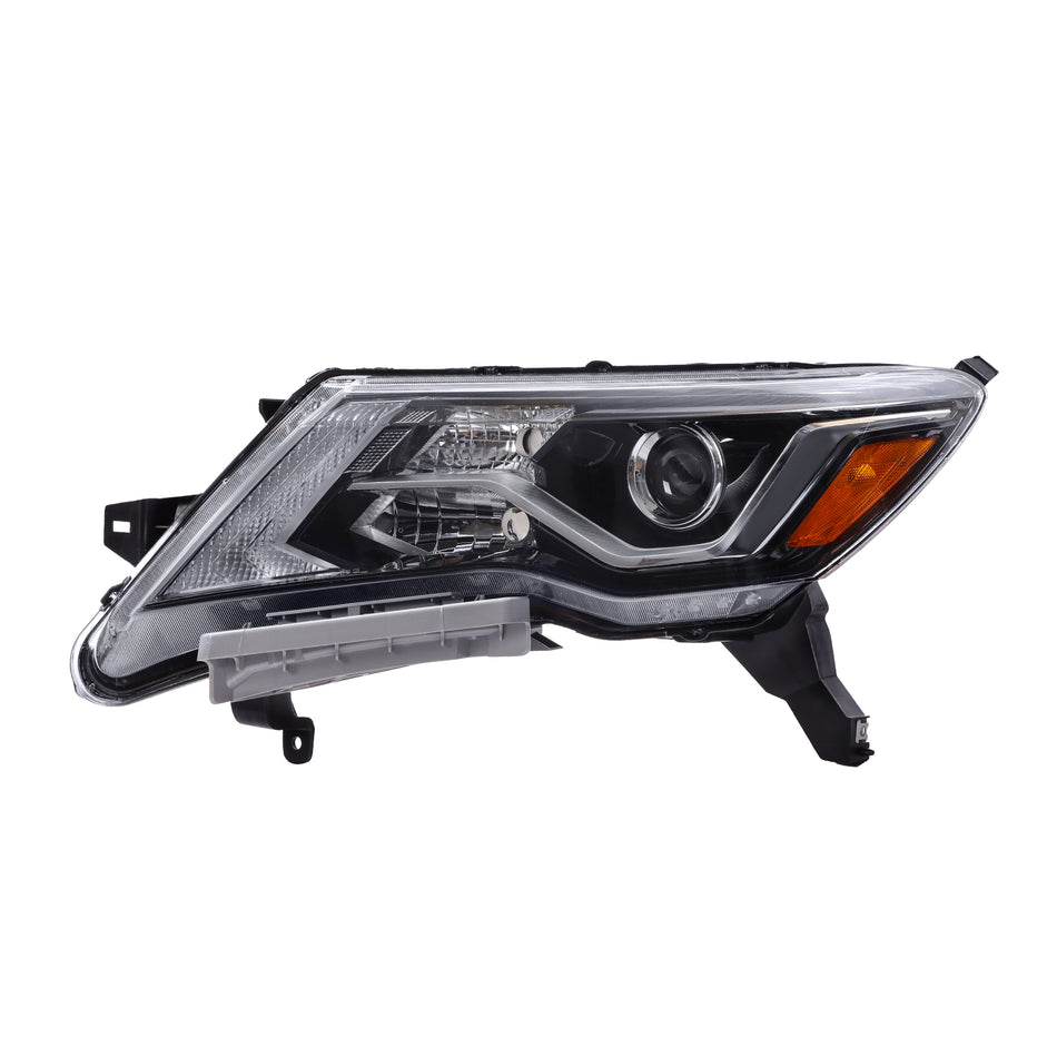 Labwork For nissan pathfinder 2017-2020 Halogen W/ LED DRL Headlight L Headlamp