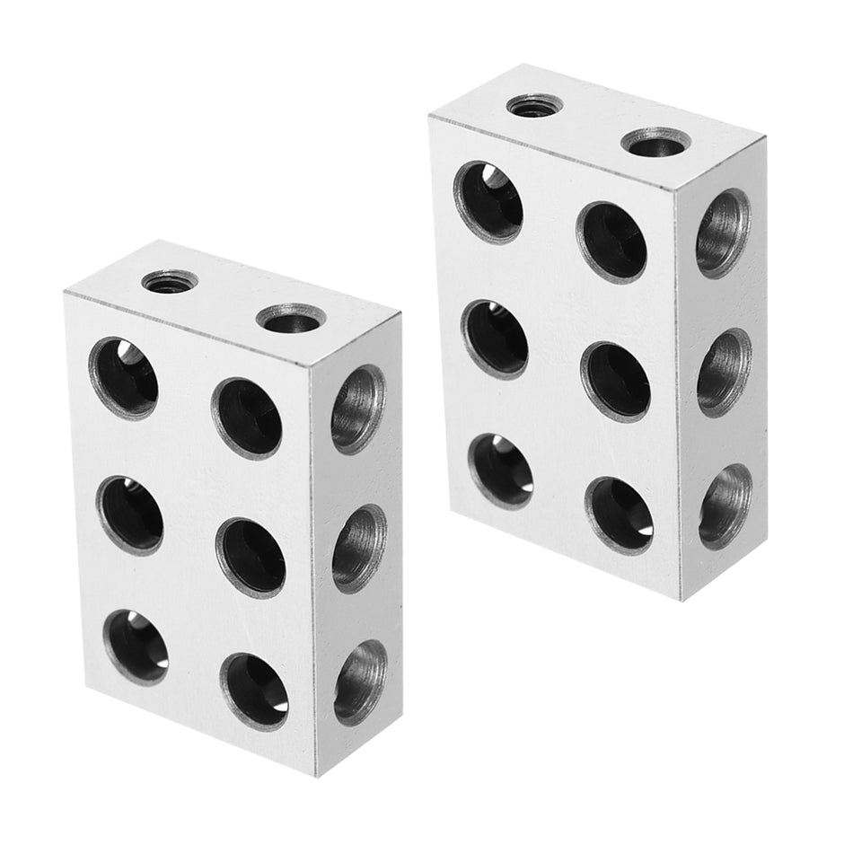 MATCHED PAIRS ULTRA PRECISION 1-2-3 123 BLOCK Set 11 HOLES 0.0002" New
