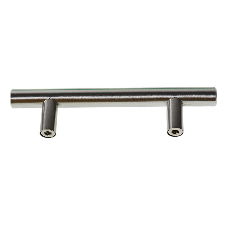 Stainless Steel T Bar Pulls Kitchen Cabinet Door Handles Drawer 50Pcs x 5 Inch