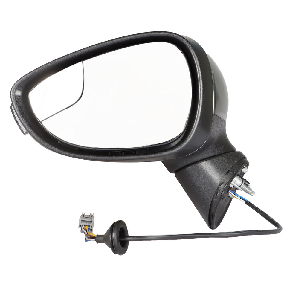 Labwork Mirror Driver Side View For 2014-2019 Ford Fiesta D2BZ17683F-PFM W/Light