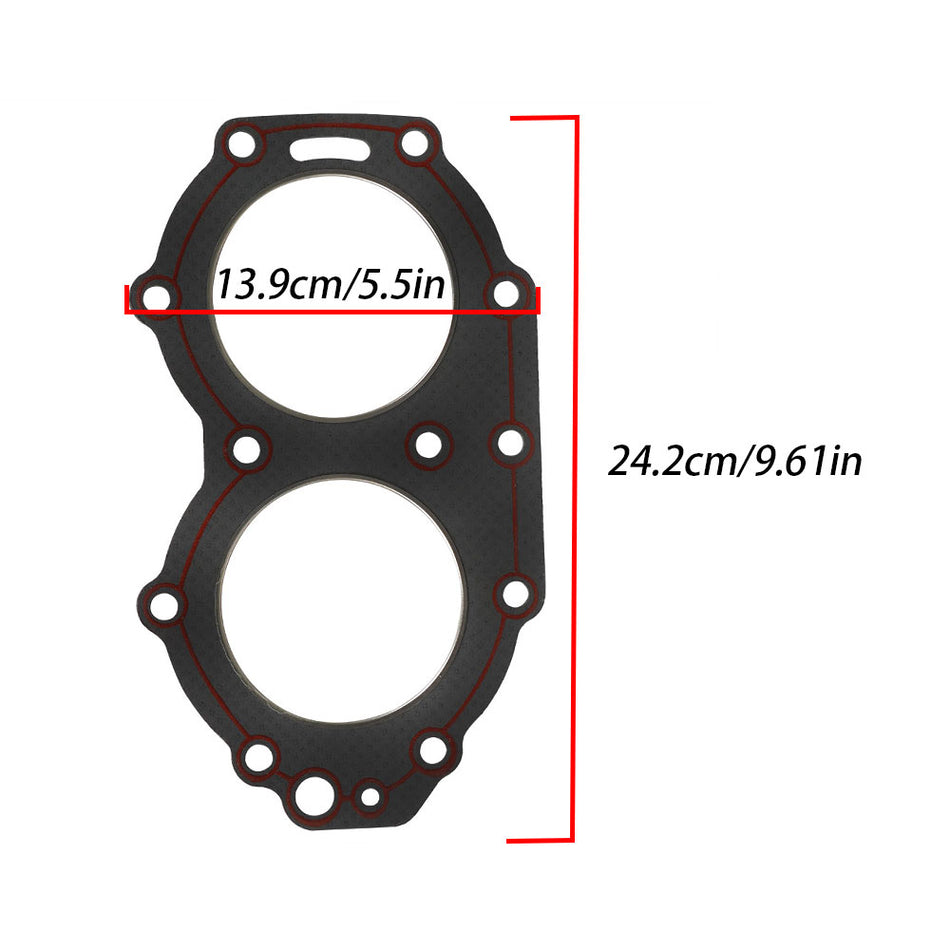 Cylinder Head Gaskets For Yamaha 2 Strokes 40 HP Outboard Motor 66T-11181-A2 US