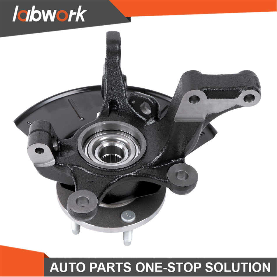 Labwork Front Knuckle & Wheel Hub Bearing for Ford Escape Mazda Tribute 2005-12