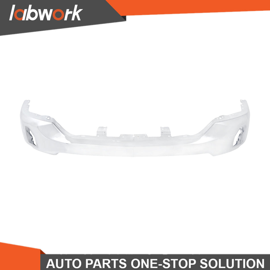Labwork Front Bumper Steel For Chevrolet Silverado 1500 2016-18 W/o Sensor Hole