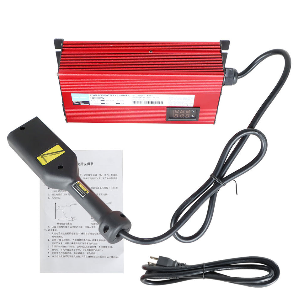 36 Volt 12 A "D" Style Plug Golf Cart Battery Charger For EzGo Club Car TXT