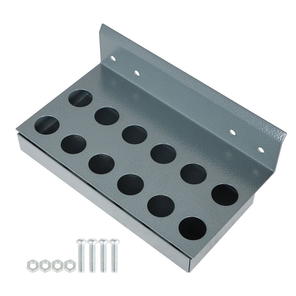 R8 Collets Rack - 12 Holes -  high grade - Heavy gauge steel