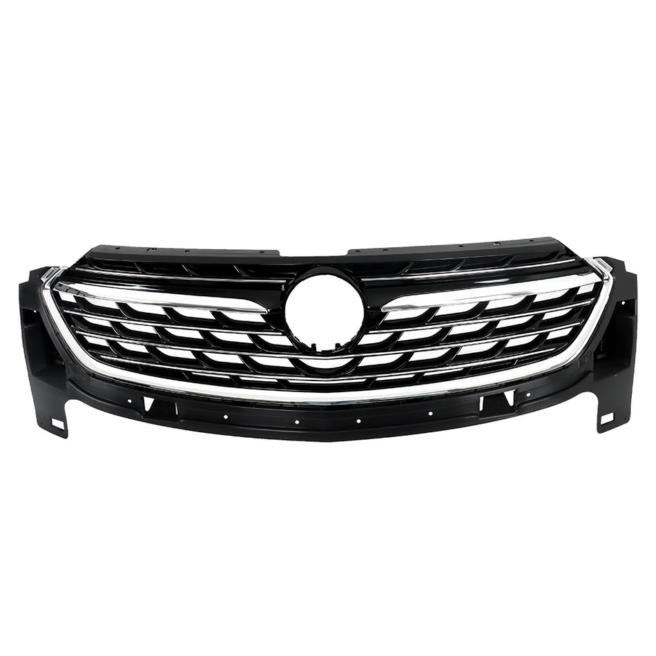 Labwork Front Bumper Grille Chrome Black For 2021-2023 Buick Envision Avenir