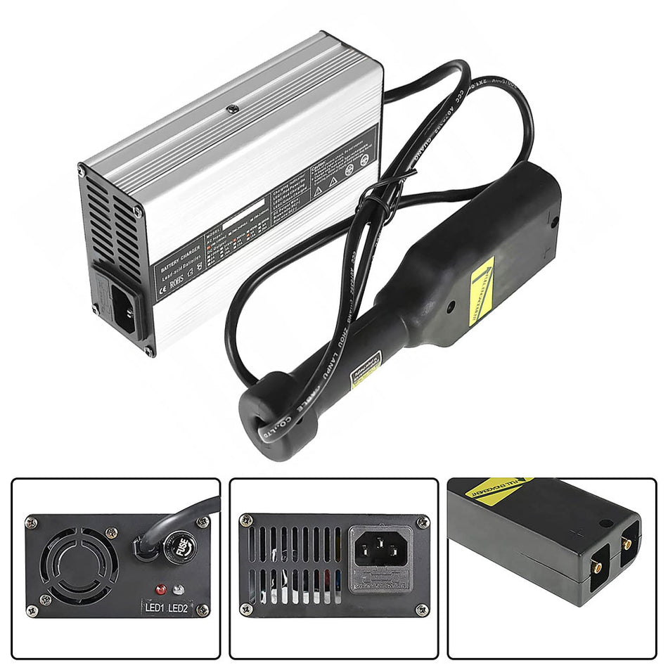 Powerwise 36 Volt Golf Cart Battery Charger "D" Style Set For TXT Medalist EZGO