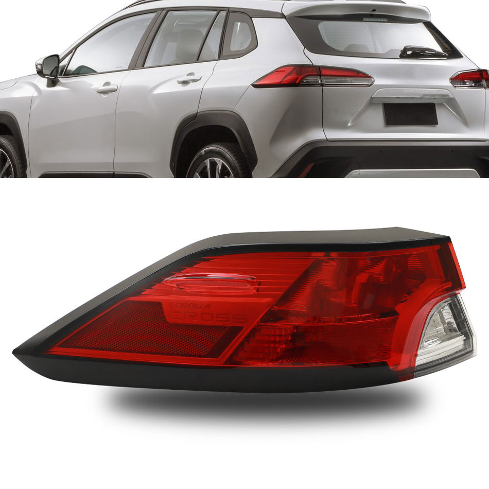 Labwork Outer Driver LH Tail Light Assembly For 22-23 Toyota Corolla Cross L LE