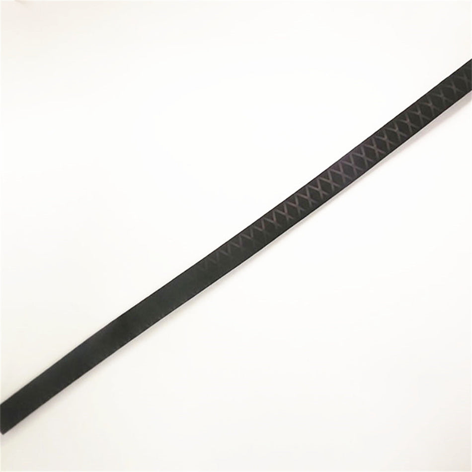 Tube Heat Shrinkable Wrap Tubing Black 39'' Flat Width 48mm For Rod Grips Soft