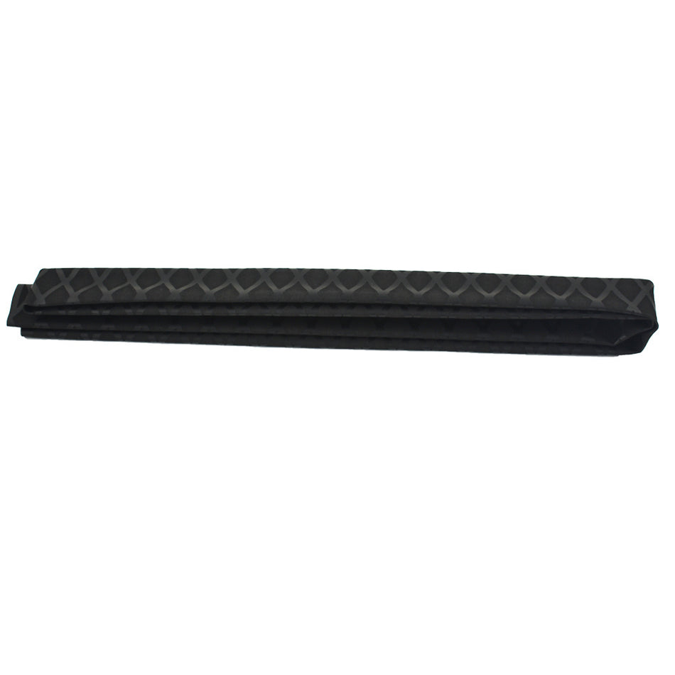 Heat Shrinkable Wrap Tubing Flat Width 64mm Black Durable For Rod Grips 64''