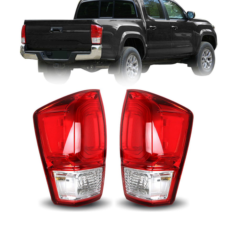 Labwork Rear Tail Lights Lamp For 2016-2019 Toyota Tacoma SR SR5 Left+Right Side