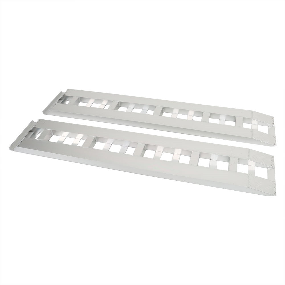 Labwork 84" x 15" 6061T6 Aluminum 6000 LBS Truck Car Auto Trailer Ramps Hook end