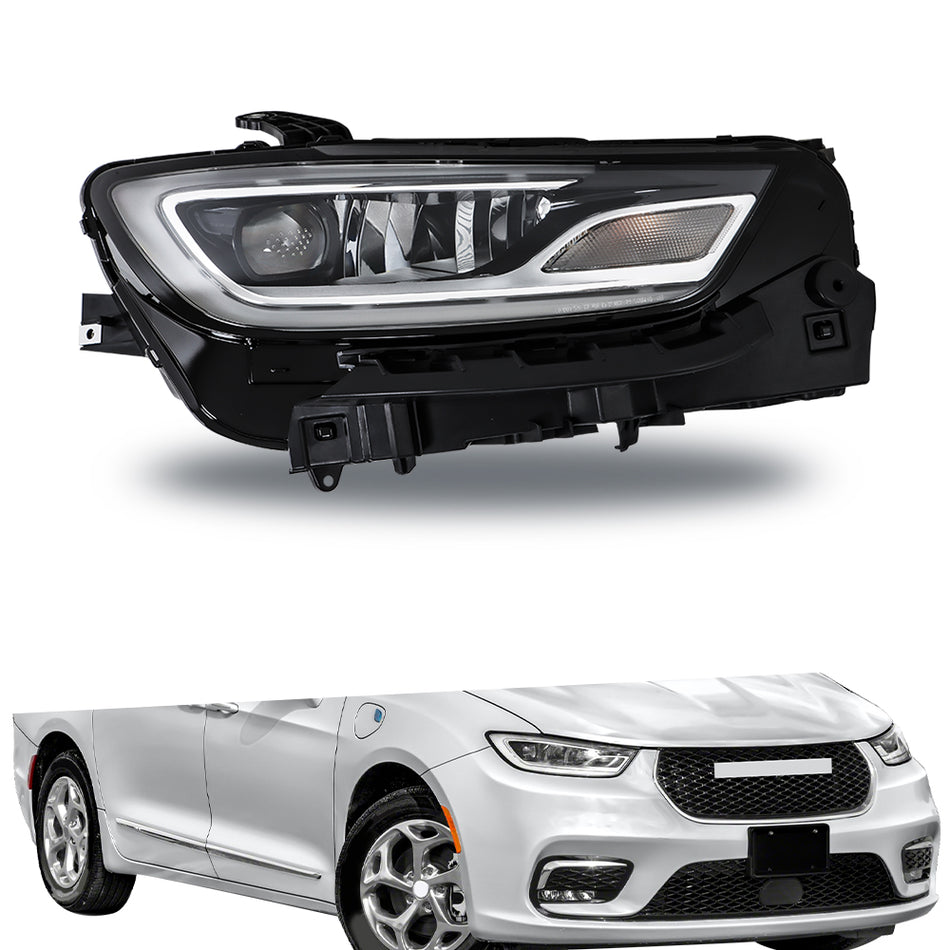 Labwork Right Headlights For 2021-2023 Chrysler Pacifica Passenger Side LED Type