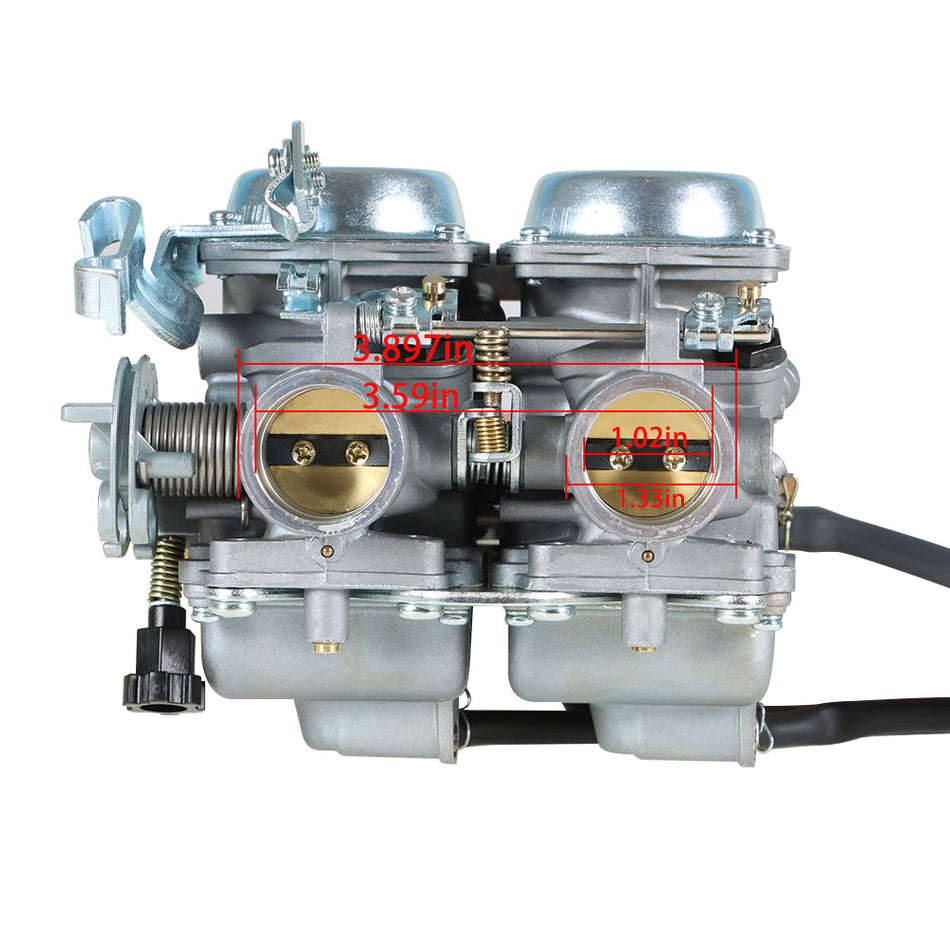For Honda Rebel CA CMX 250 C CMX250 CA250 Carburetor Dual Carb ASSY Set Chamber