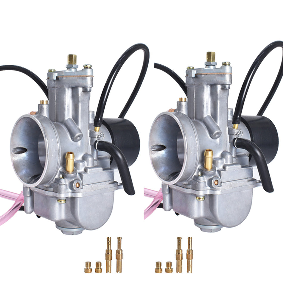 34MM 34 Mil Larger Carbs Carburetors PWK - One Pair For 2 X Yamaha Banshee
