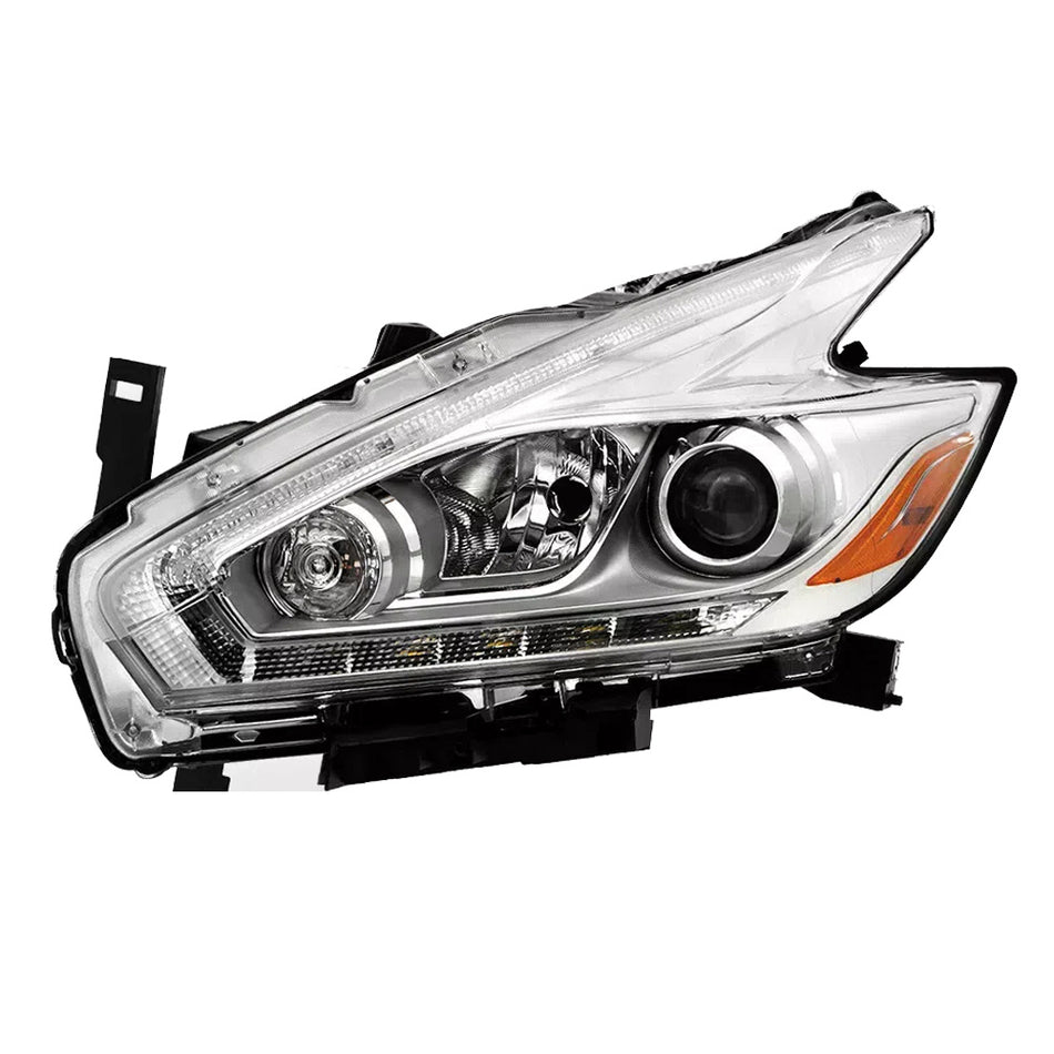 Labwork Left Side Headlight For 2017 Nissan Murano Halogen w/LED DRL Projector