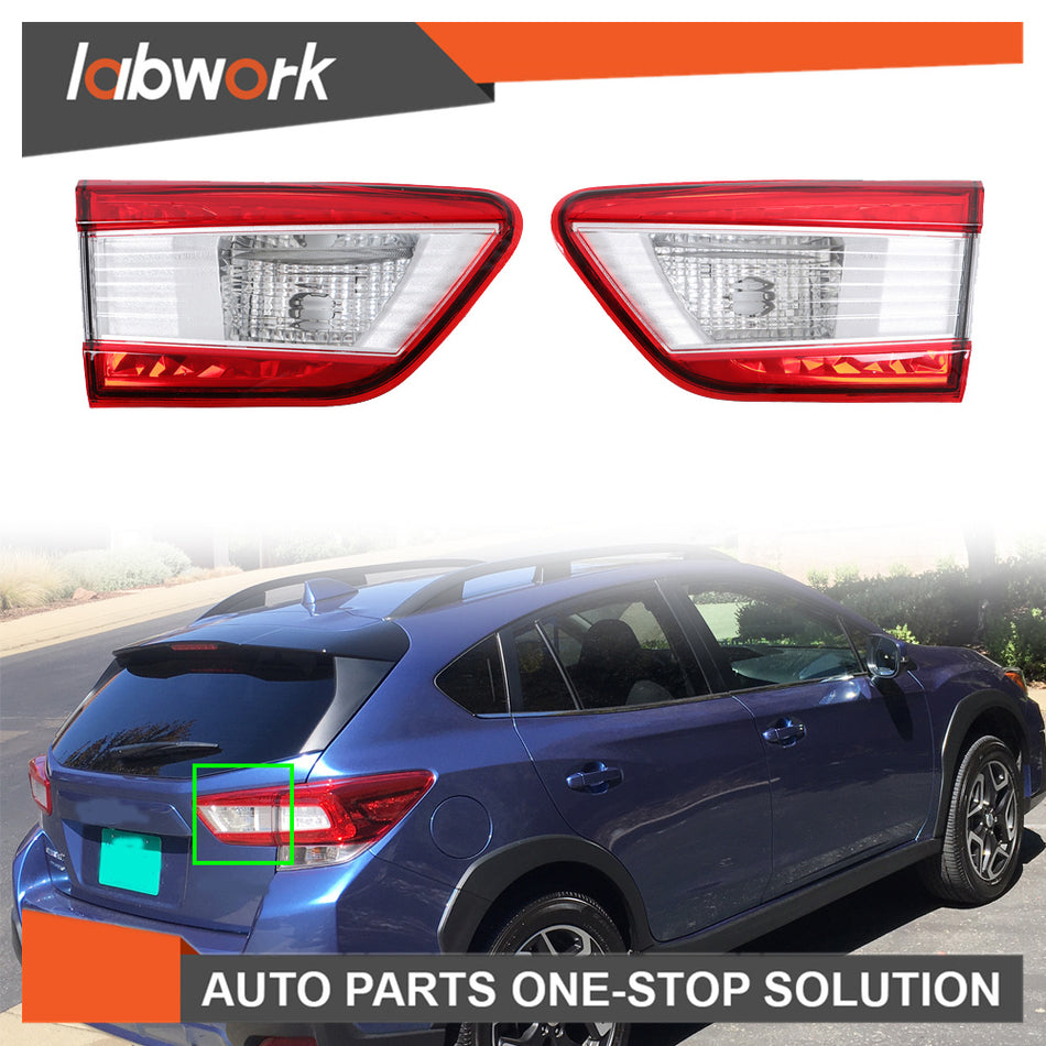 Labwork Rear Tail Light  Lamp For 2018-2019 Subaru Crosstrek Inner Left+Right