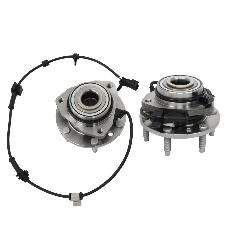 Labwork Front Wheel Bearing Hub 2pc For Trailblazer GMC Envoy Buick Rainier Olds