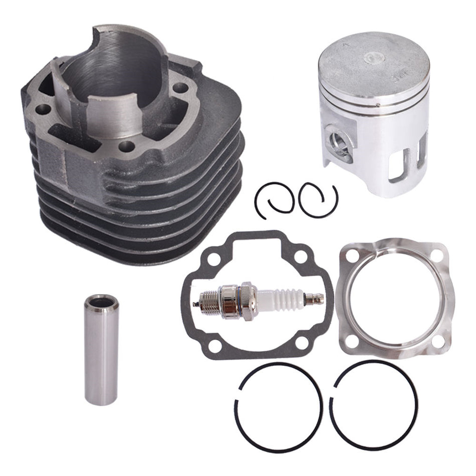 For Polaris 90 Sportsman 90cc 2001-06 Cylinder Head Piston Kit Pin Clips Gaskets