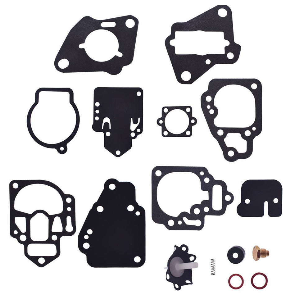 FOR Mercury Mariner 15 18 20 25 Hp With Carburetor Repair Kit 1395-9761-1