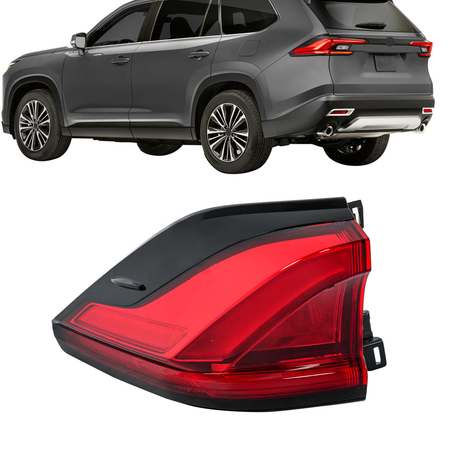 Labwork Driver Side Tail Light Fit For Grand Highlander 2024 Rear Outer LED Lamp