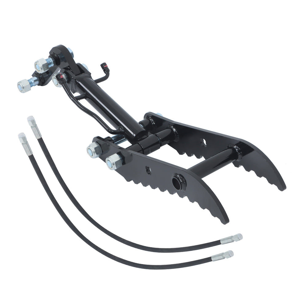 Hydraulic Thumb Clip Clamp Mini Excavator For Small Digger Attachment Kit