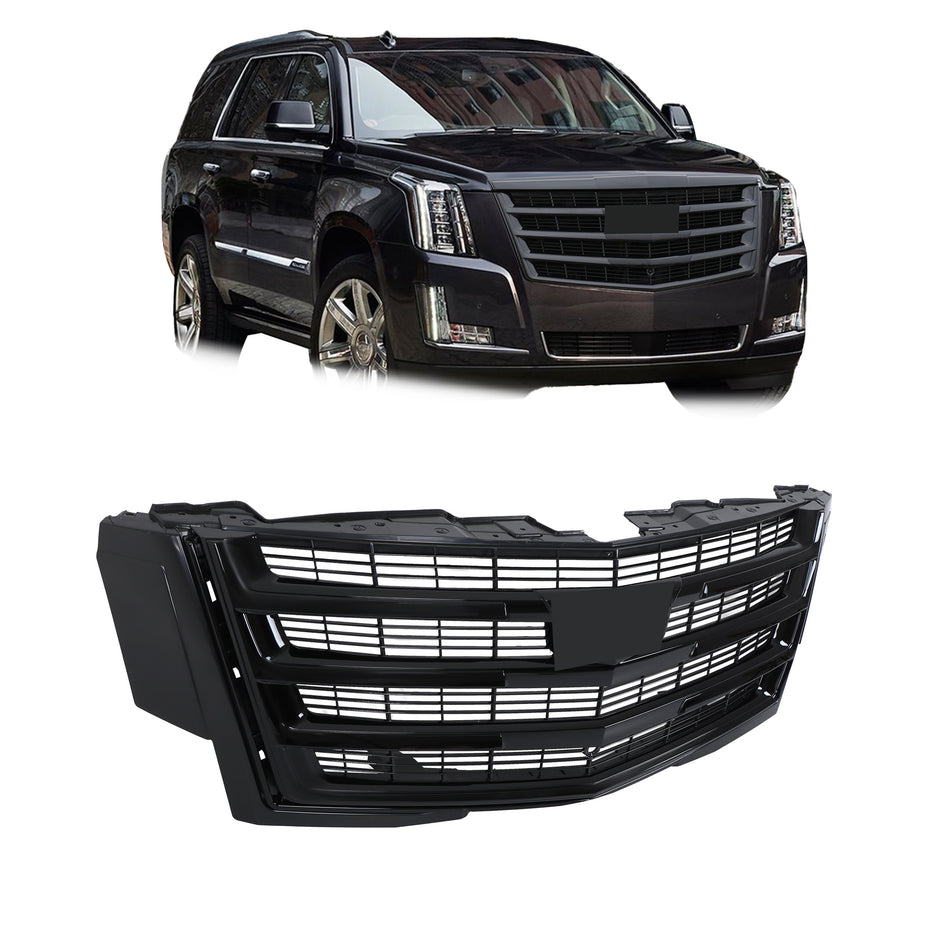 Labwork Front Upper Grille For 2015-2020 Cadillac Escalade Gloss Black 84661791