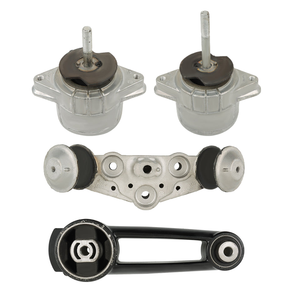 Labwork 4x Engine Mounts Set For 11-16 Porsche Panamera 10003 9833 9970 9971