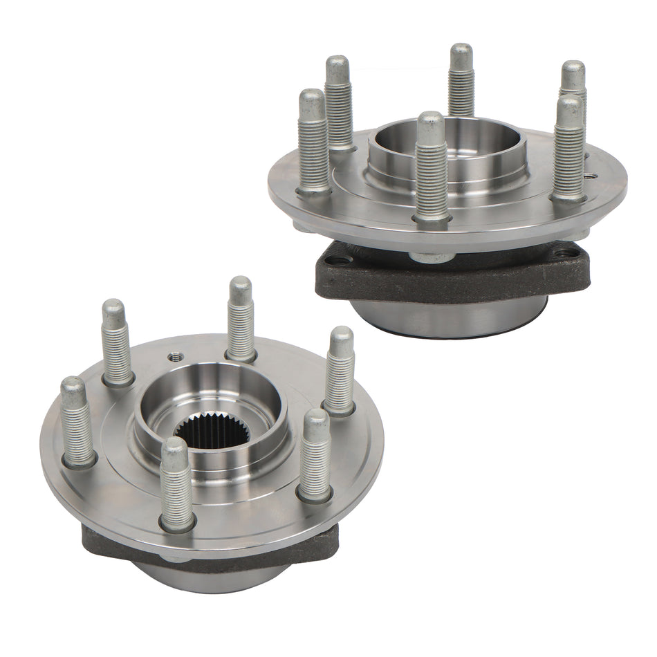 Labwork 2pc Front Wheel Hub Bearings For Chevy Traverse GMC Acadia Buick Enclave