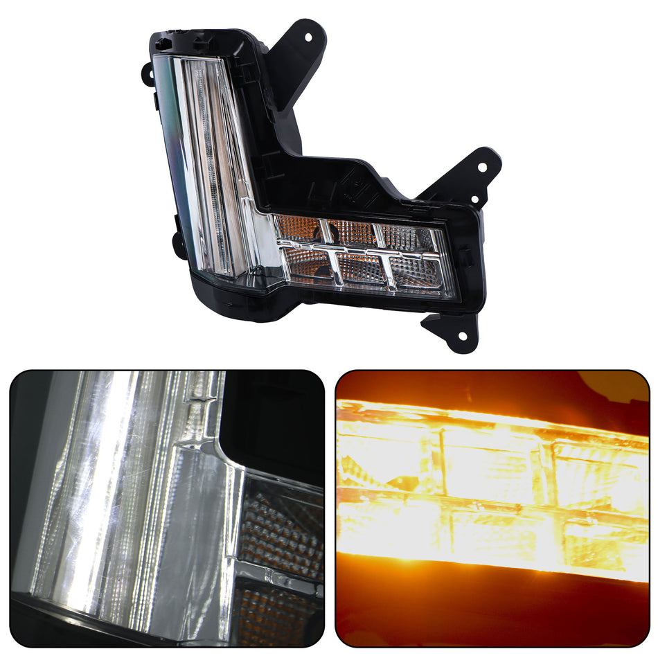 Labwork Right LED Fog Light Lamp w/o Crash Brake For 2015-2020 Cadillac Escalade