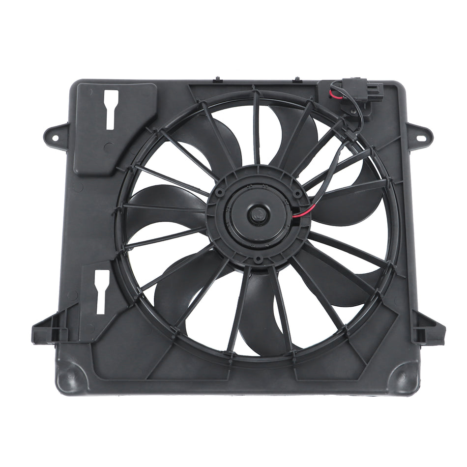 Labwork Radiator Cooling Fan Assembly 2007-2010 2011 for Jeep Wrangler 3.8L V6