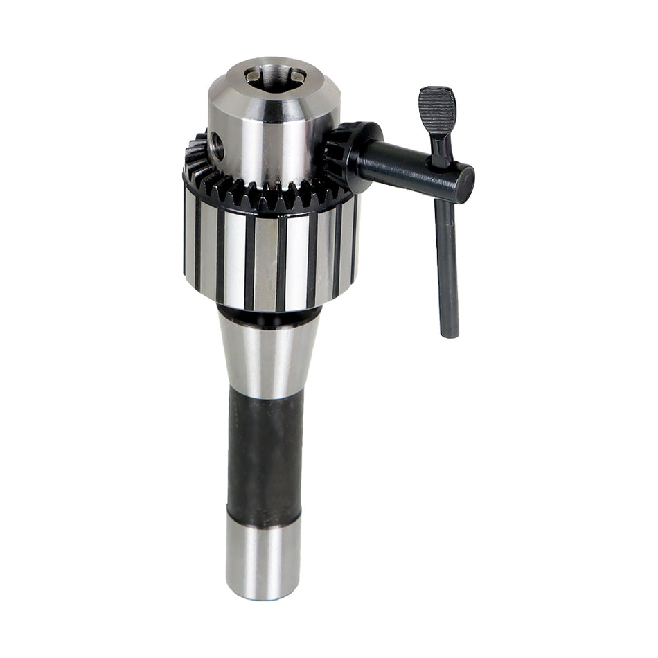 Super Heavy Duty Drill Chuck 1/2" Capacity with R8 Shank Precision Integrated