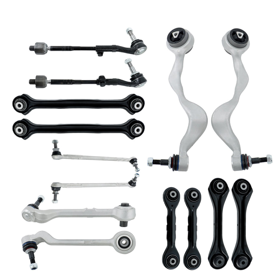 Labwork 14X Front & Rear Control Arm Suspension Kit For BMW 328i 335i 2007-2011