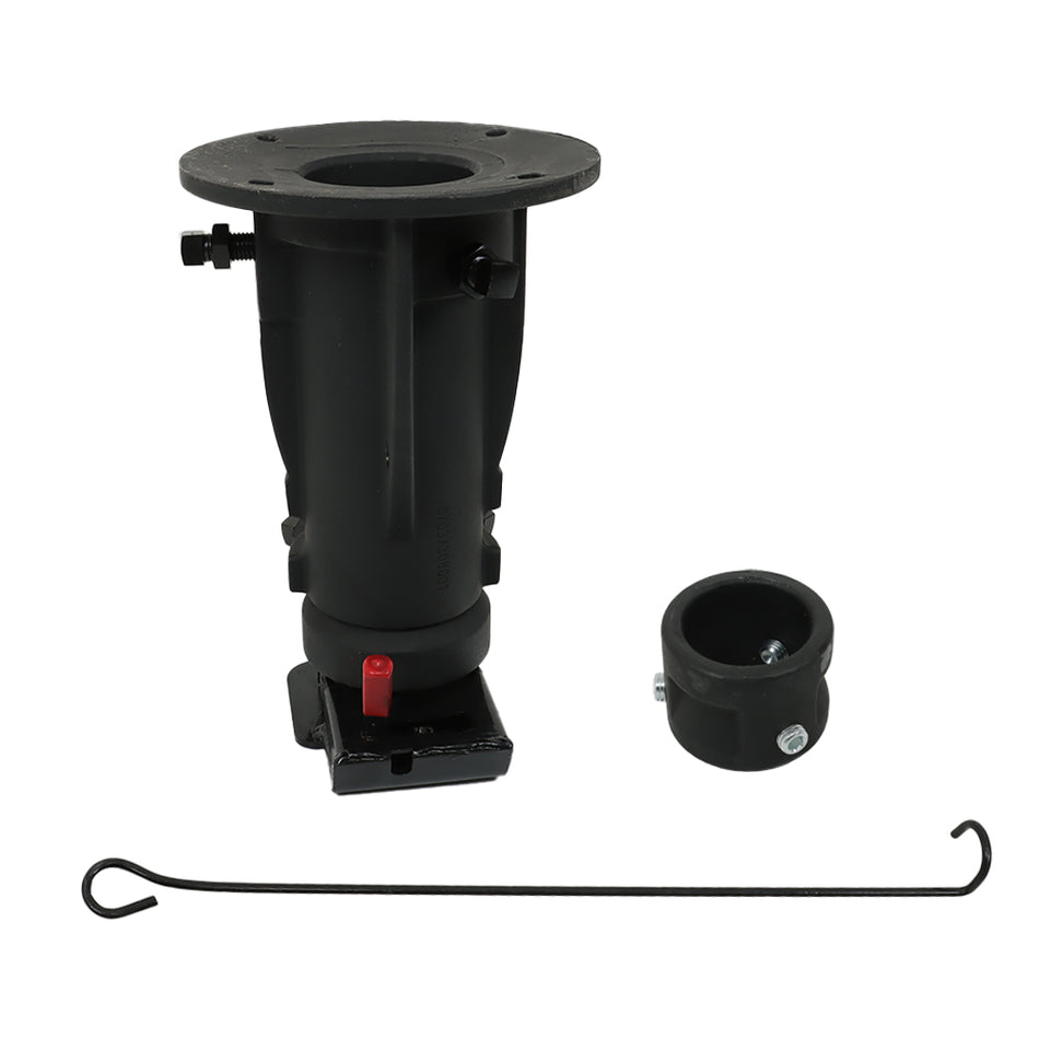 Labwork Wheel to Gooseneck Adapter For RV Tariler C5G 12''-16'' Height 12"-16"