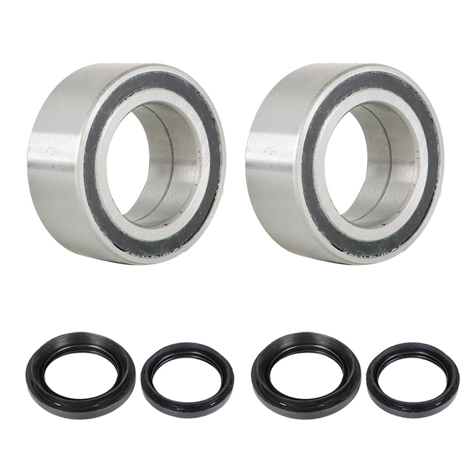 Two Front Wheel Bearing Seal Kits for Honda TRX420 Rancher 420 4x4 2007-2013 ATV