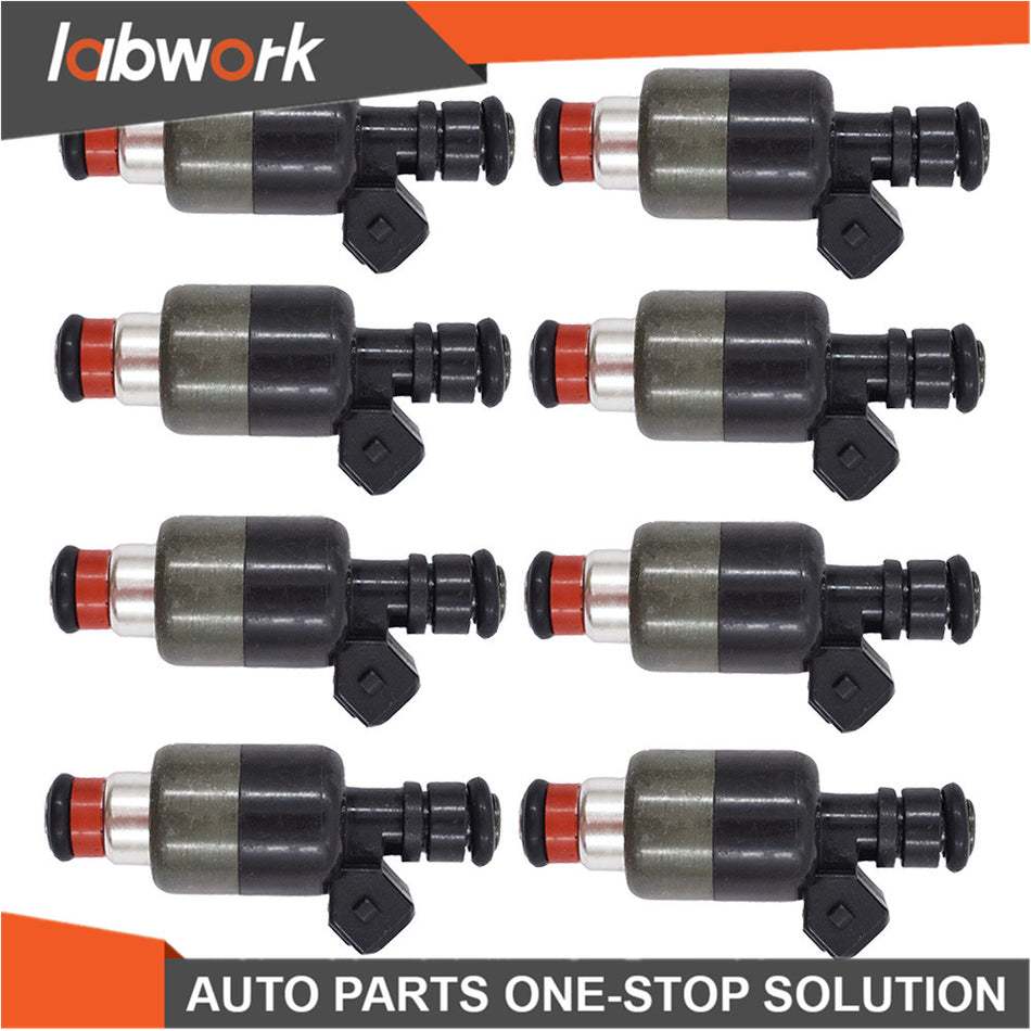 Labwork 8Pcs Fuel Injectors For 1994-1997 CHEVROLET CAMARO V8 5.7L 17095004