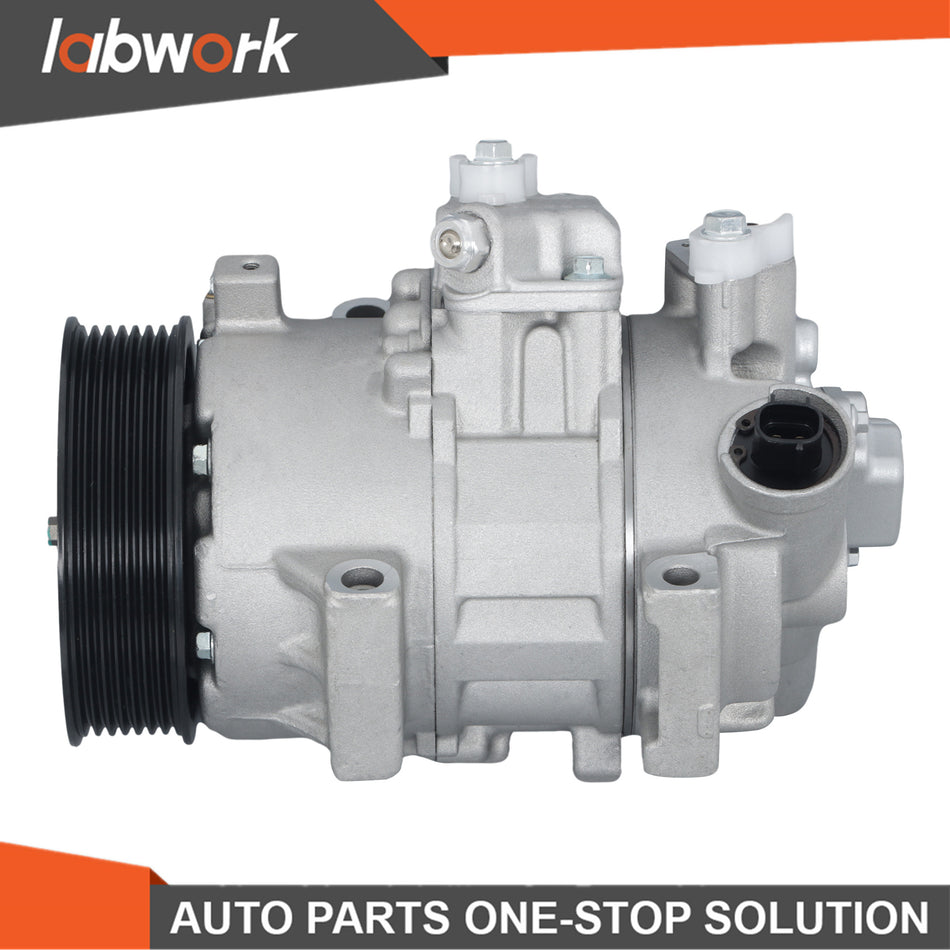 Labwork A/C Compressor With Clutch For Toyota Corolla & Matrix 2.4L 2009-2013