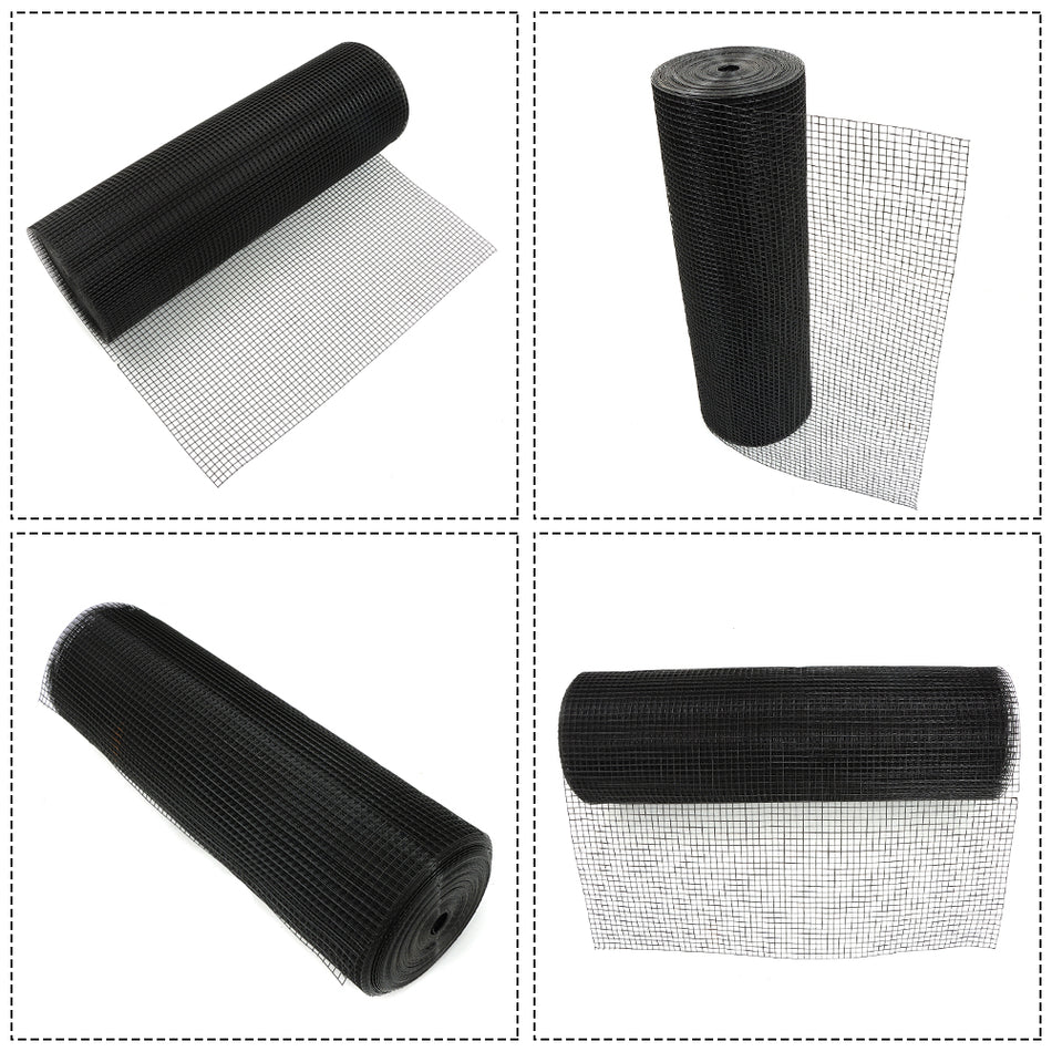 36'' x 100' Electric Welding Mesh 1/2In Hardware Cloth Mesh Chicken Rabbit Mesh