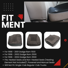 Load image into Gallery viewer, Driver Bottom Seat Cover+Foam Cushion For 1998-2002 Dodge Ram 1500 2500 3500