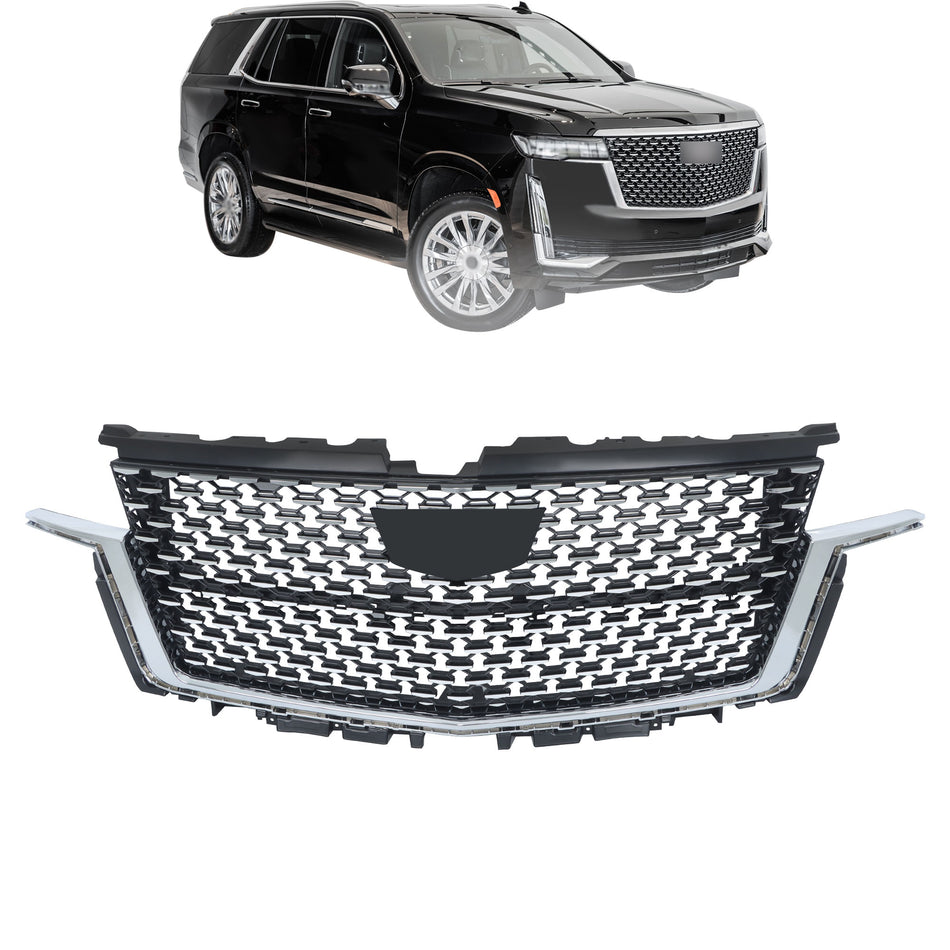 Labwork Front Bumper Mesh Grille For 2021-2023 Cadillac Escalade 84699839