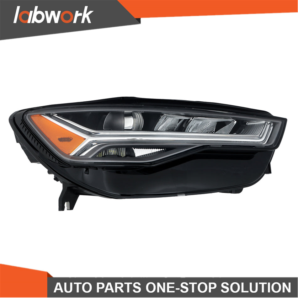 Labwork Headlight For Audi A6 S6 2016 2017 2018 W/LED DRL Full LED Right Side