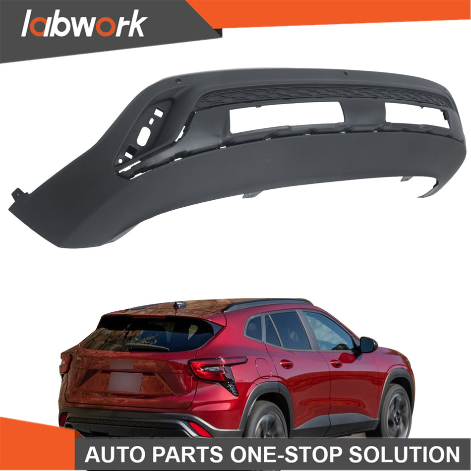 Labwork Rear Lower Bumper Cover Facia For Chevrolet Trax 2024-2025 w/ Senor Hole