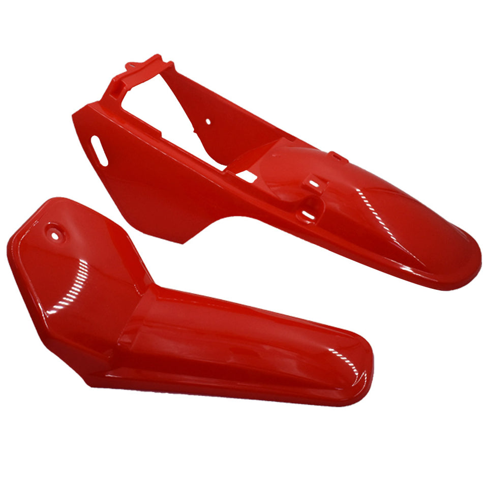 Plastic Front Fender Body Seat Gas Tank Kit For Yamaha PW80 RED