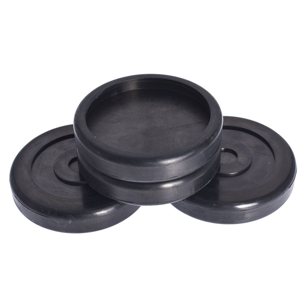 Labwork 4 Round Rubber Arm Pads Fit For BendPak Lift Dannmar Lift #5715017