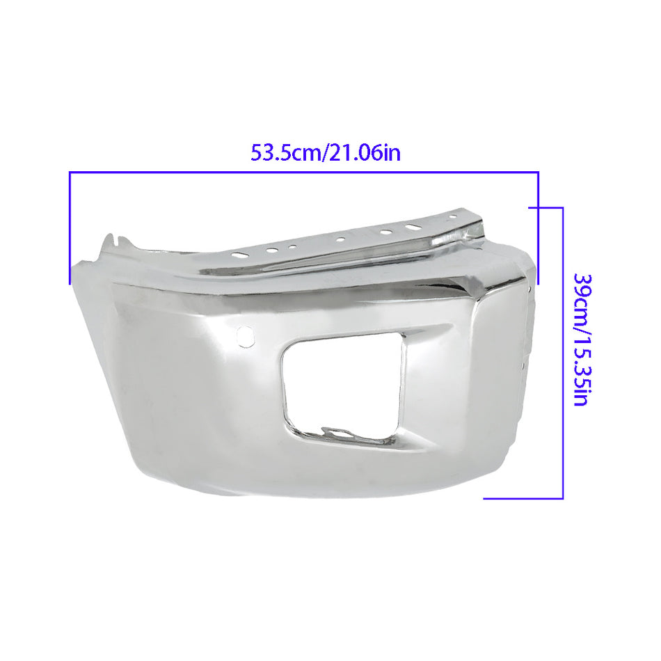 Labwork Front Bumper End For 2014-2021 Toyota Tundra Chrome Passenger Side Right