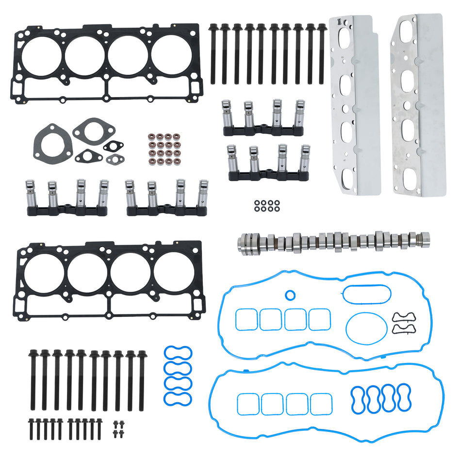Labwork For Ram 1500 5.7L V8 09-2015 Cab Pickup Camshaft MDS Lifters Seals