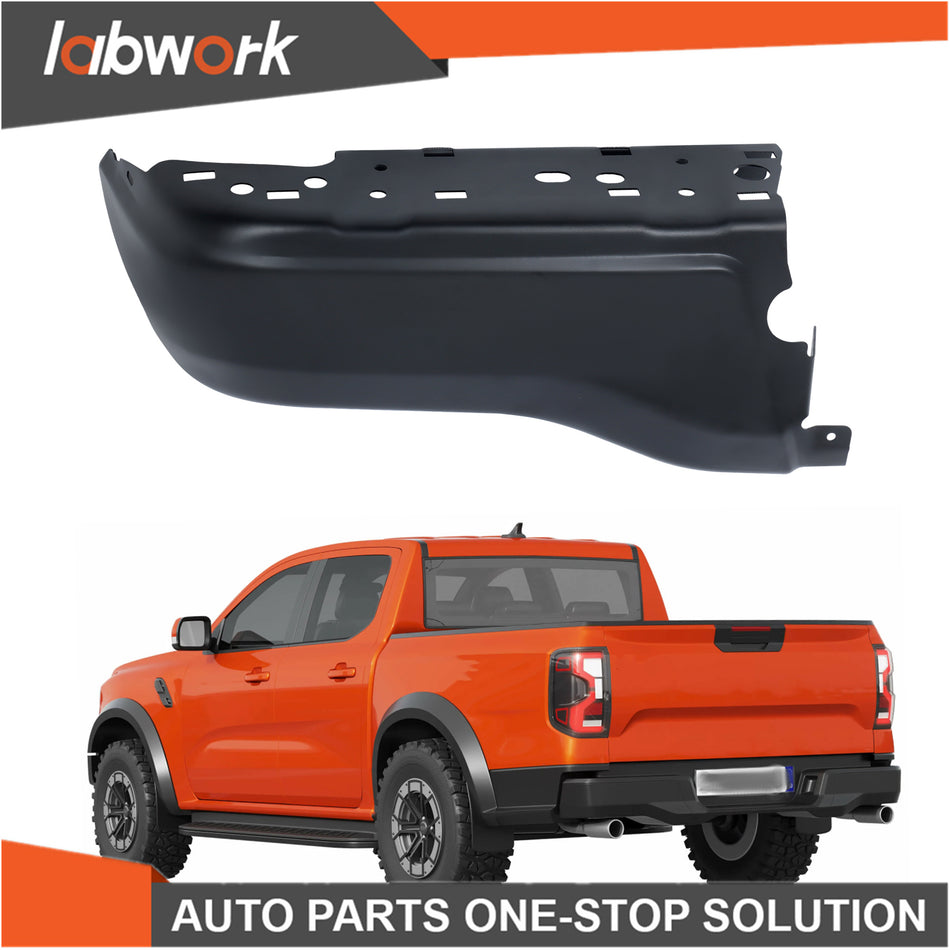 Labwork LH Passenger Rear Bumper End For Ford Ranger 2019-2023 W/O Sensor Holes