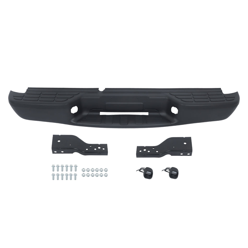 Labwork Rear Bumper Assembly For 1998-2004 Chevrolet S10 GMC Sonoma Fleetside